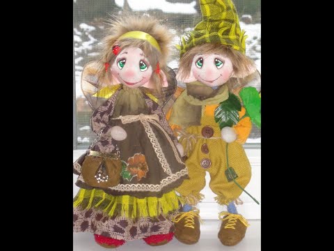 ჩემი თოჯინები - My Handmade Dolls --- part 7